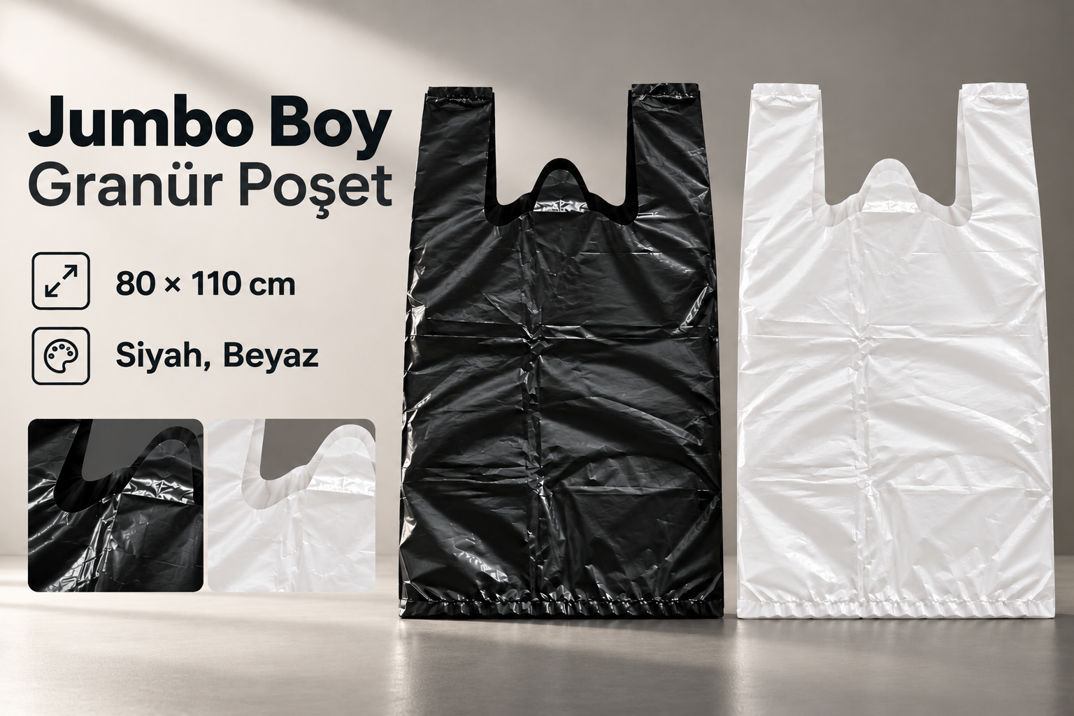 Jumbo Boy Granür Poşet